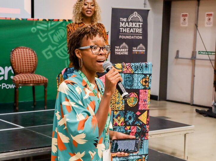 A performer at the Afrotellers Conference 2025